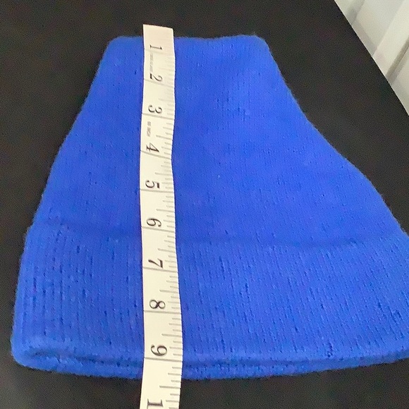 Ossi Ski Cap 100% Wool Beanie Cap Hat Blue One Size (A003) - Picture 3 of 15